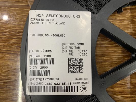 Capteur de température de LM75BDP/DG 118 Digital IC pour différents états d'opération